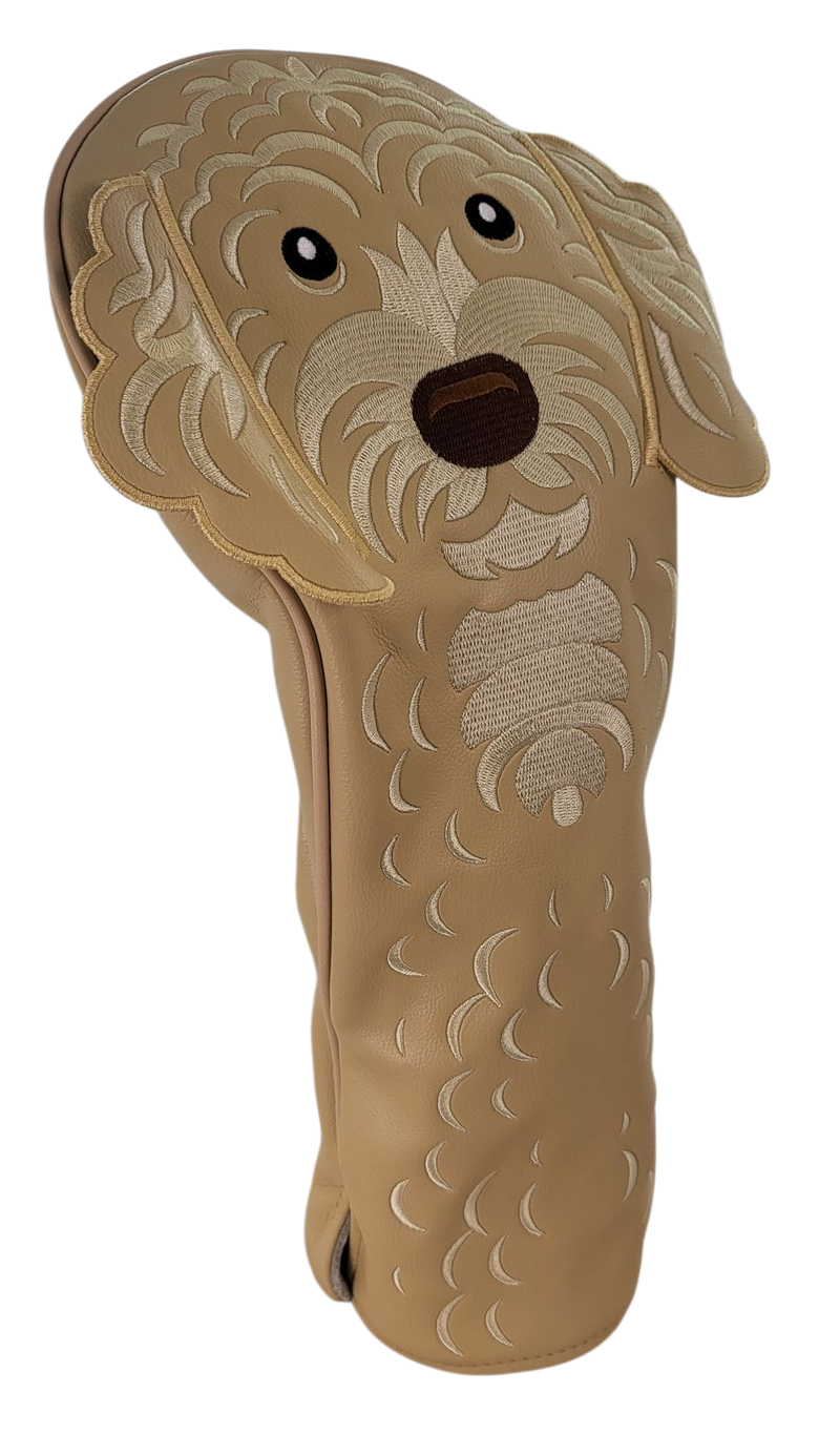 Doodle Embroidered Driver Headcover by ReadyGOLF - Blonde