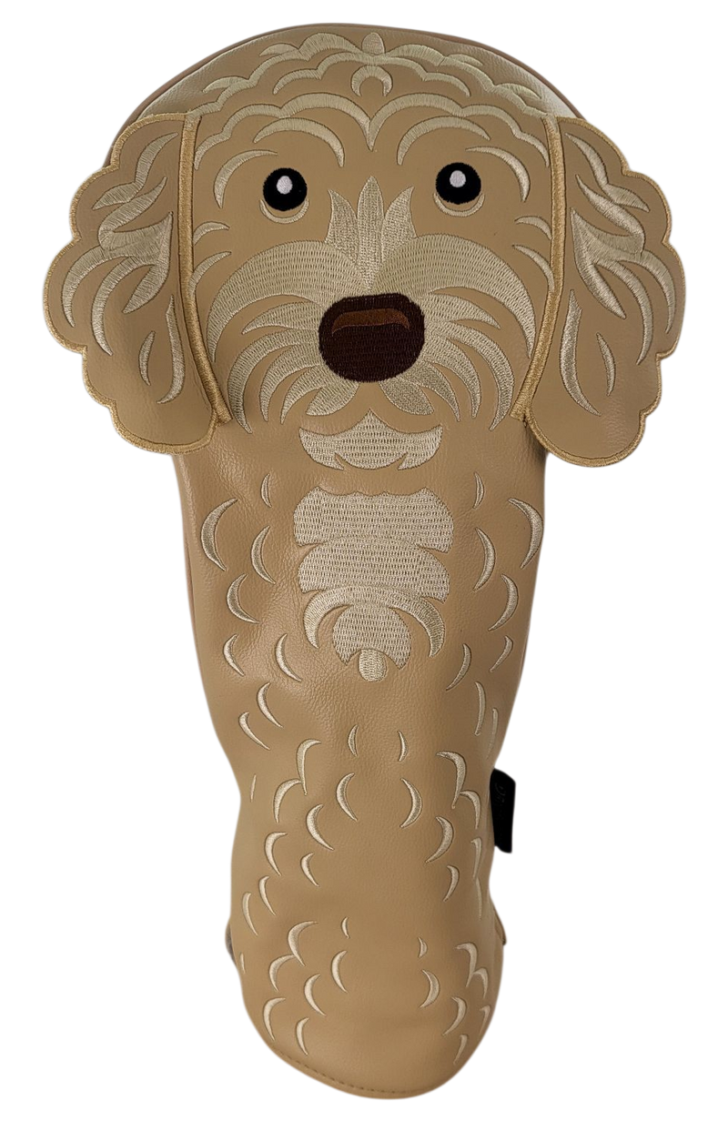 Doodle Embroidered Driver Headcover by ReadyGOLF - Blonde