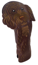 Doodle Embroidered Driver Headcover by ReadyGOLF - Chocolate