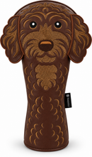Doodle Embroidered Classic Driver Headcover by ReadyGOLF - Chocolate