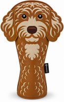 Doodle Embroidered Classic Driver Headcover by ReadyGOLF - Golden