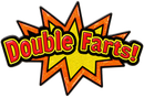 Double Farts Starburst Golf Ball Marker & Hat Clip by ReadyGOLF