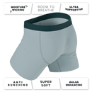 The Dry Ice | Muted Steel Blue Ball Hammock® Pouch Underwear