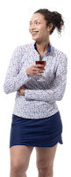 SanSoleil: Ladies UPF 50 SolCool Long Sleeve Zip Mock - 900463