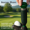 DriVR Elite Chrome - Stepped Steel Weighted Golf Club  - Compatible with Quest 2, 3/3s, and Pro