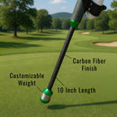 DriVR Elite Chrome - Stepped Steel Weighted Golf Club  - Compatible with Quest 2, 3/3s, and Pro