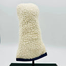 Just 4 Golf: Sherpa Fairway Headcover  - Cream with Navy Trim