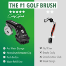 Golf Club Water Brush Pro Cleaner - Black