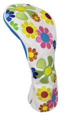 Flower Power Embroidered Driver Headcover by ReadyGOLF