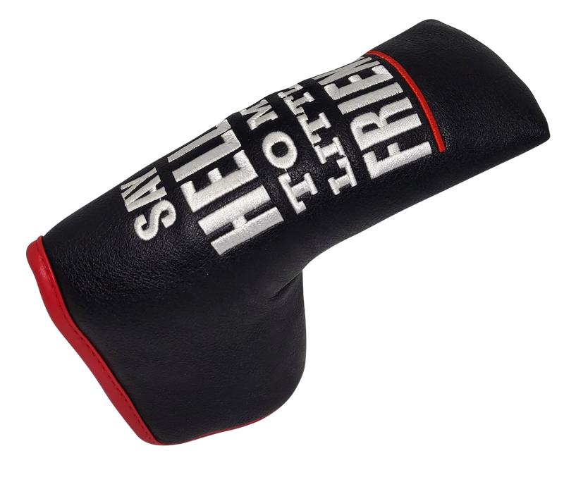Say Hello To My Little Friend Embroidered Putter Cover by ReadyGOLF - Blade