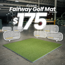 5 x 5 Fairway Golf Mat with Shock-Absorbent Foam (2nd Quality)