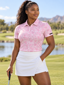 Fairway Rose Premium Golf Polo