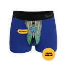 The Fancy Feather | Peacock Ball Hammock® Pouch Trunks Underwear