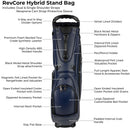 RevCore Lux Golf Hybrid Stand Bag | 6 & 14 Way Divider Options
