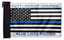 Blue Lives Matter 12"x18" Forever Wave Flag for Bronco