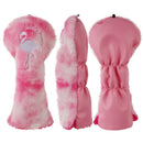 Pink Fur Flamingo Driver Headcover