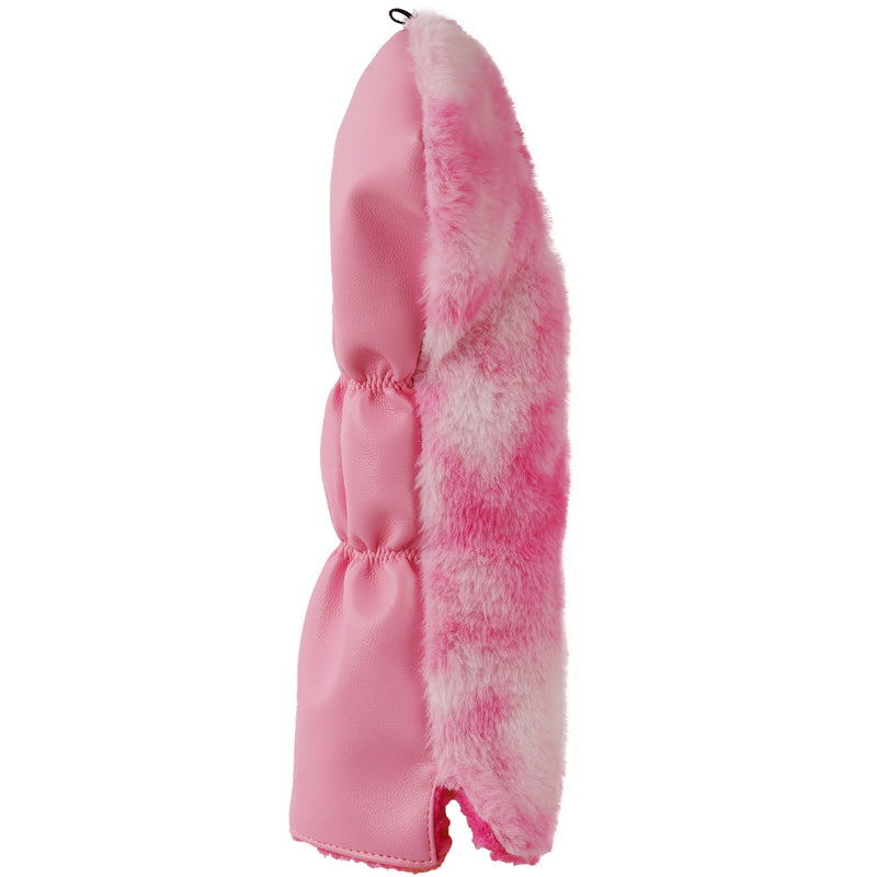 Pink Fur Flamingo Driver Headcover