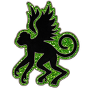 Flying Monkey Glitter Ball Marker & Hat Clip by ReadyGOLF
