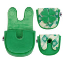 Four Leaf Clover L.A.B. DF3 Embroidered Center Shaft Putter Cover by ReadyGOLF