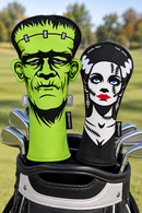 Frankenstein Driver & Bride Fairway Headcover Set by ReadyGOLF