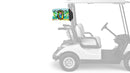 5 O'Clock 12"x18" Forever Wave Flag for Golf Carts
