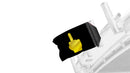 Emoji Middle Finger 12"x18" Forever Wave Flag for Boats
