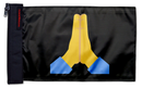 Emoji Praying Hands 12"x18" Forever Wave Flag