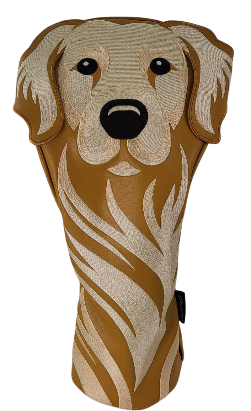 Golden Retriever Embroidered Classic Driver Headcover by ReadyGOLF