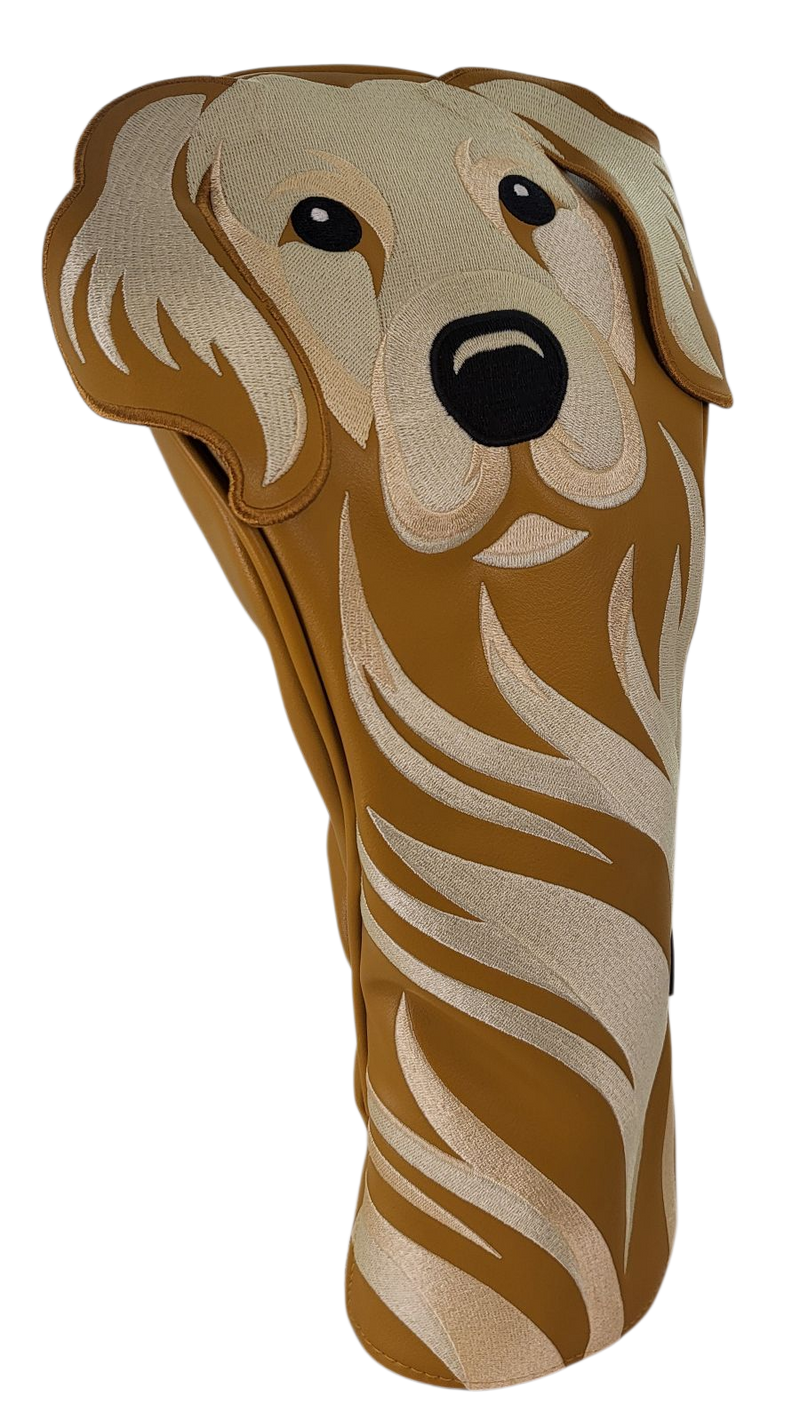 Golden Retriever Embroidered Classic Driver Headcover by ReadyGOLF