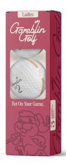Gamblin' Golf - Pack of 12 Womens Golf Balls
