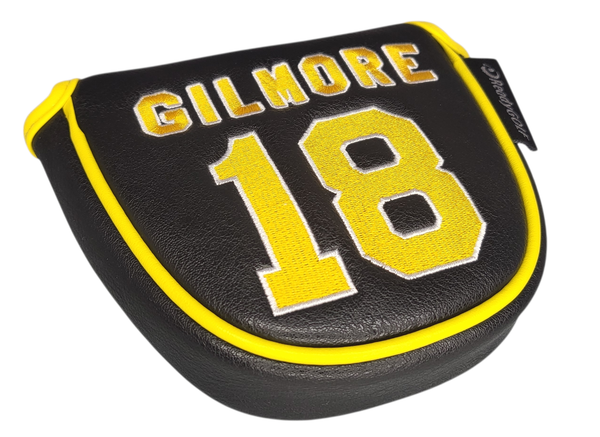 Gilmore #18 Jersey Embroidered Putter Cover - Mallet