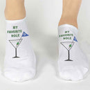 19th Hole Golf Socks – Funny No-Show Socks for Golfers
