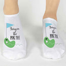 Bring on the Par-Tee Golf Socks – Funny No-Show Socks for Women