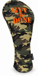 GIT-R-DONE Camo Embroidered Driver Headcover by ReadyGOLF