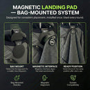 The 40 Magnetic Golf Towel + Landing Pad System