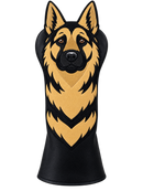 German Shepherd Embroidered Driver Headcover by ReadyGOLF