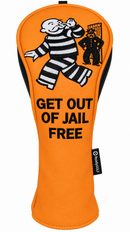 Get Out of Jail Free Hybrid Headcover by ReadyGOLF