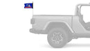 New York Giants 11"x17" Forever Wave Flag for Jeep Wrangler CJ-7 and CJ-8 1976-1986