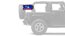 New York Giants 11"x17" Forever Wave Flag for Jeep Wrangler LJ 2003-2006