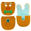 Gingerbread Man L.A.B. DF3 Embroidered Center Shaft Putter Cover by ReadyGOLF