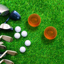 Golf Whiskey Glasses | 15 OZ Golf Ball Shaped Old Fashioned Liquor, Cocktail Glass, Crystal Unique & Fun Drinking Glassware Accessories, Gift For Him, Husband, Father, Boyfriend, Her