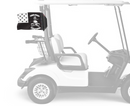 Veterans Exempt 12"x18" Forever Wave Flag for Golf Carts