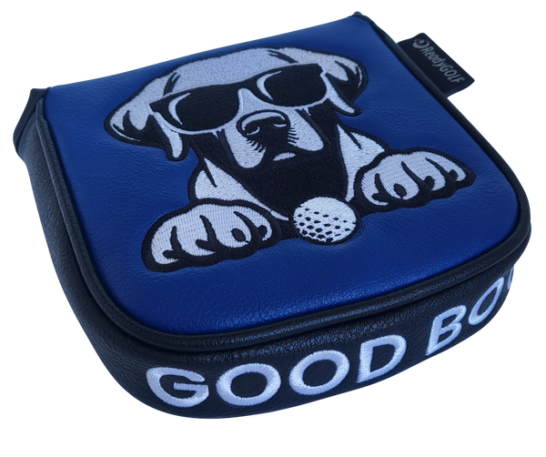 L.A.B. DF2.1 Embroidered Center Shaft Putter Cover by ReadyGOLF - Good Boy (Black Lab) PRE-ORDER