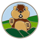 Dancing Gopher Golf Ball Marker & Hat Clip by ReadyGOLF