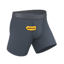 The Graphite | Tonal Grey Ball Hammock® Pouch Underwear With Fly