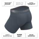 The Graphite | Tonal Grey Ball Hammock® Pouch Underwear With Fly
