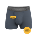 The Graphite | Tonal Grey Ball Hammock® Pouch Trunks Underwear