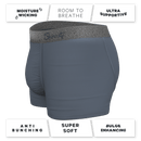 The Graphite | Tonal Grey Ball Hammock® Pouch Trunks Underwear