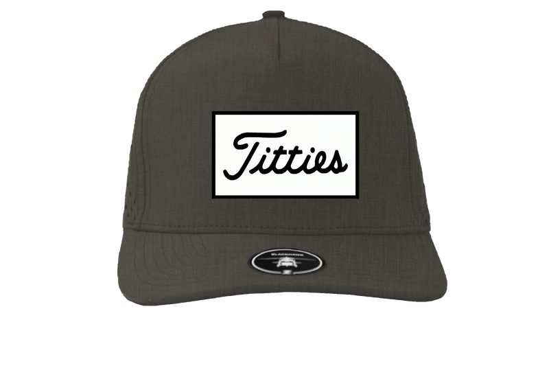 Titties Performance Golf Cap by Patch Hats