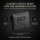Leather Golf Utility Pouch – Premium Leather